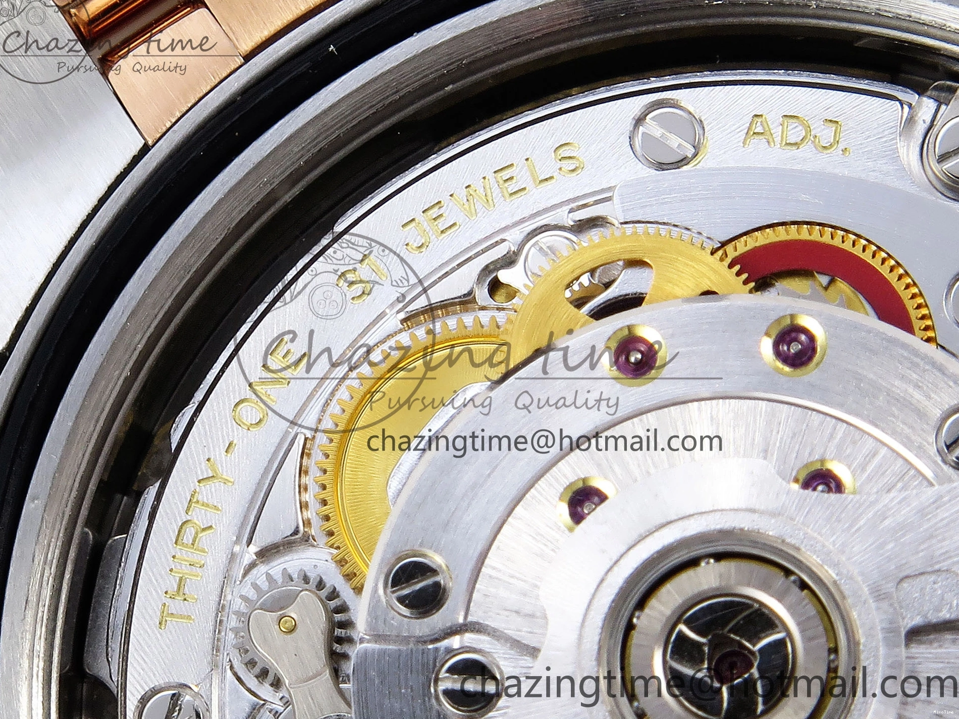 MiroTime 0226 Original DateJust 41 126331 904L SS RG VSF 1:1 Best Edition Brown Dial on Jubilee Bracelet VS 1711